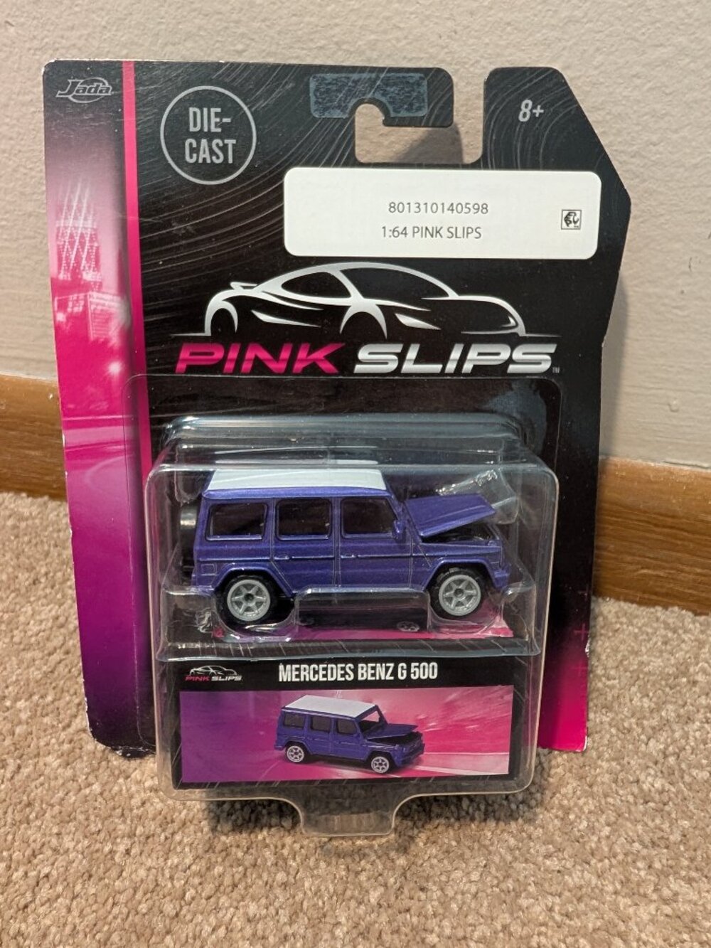 NWT Jada pink slips car Mercedes Benz G 500